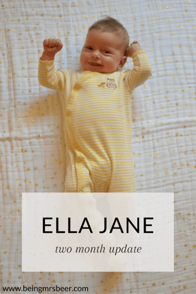 Our littlest girl is two months old! Her monthly update is on the blog!